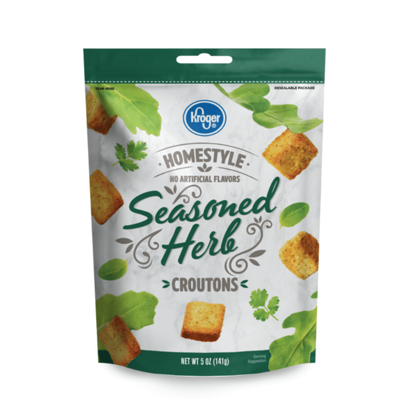 Kroger Homestyle Seasoned Herb Croutons