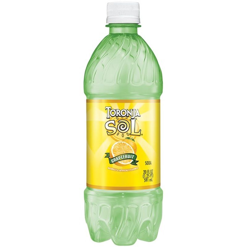 Manzanita Sol Toronja Sol Grapefruit Soda (20 fl oz) Delivery or Pickup