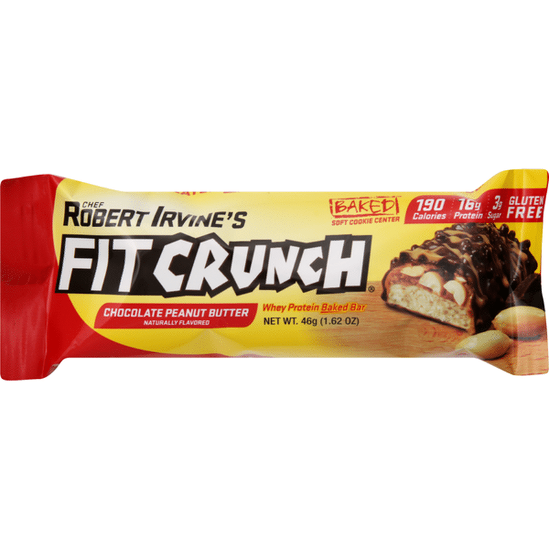 fit crunch chocolate peanut butter bars