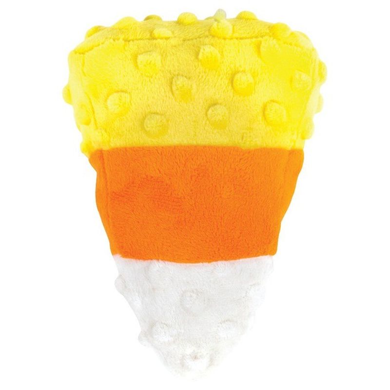 Woof & Whiskers Candy Corn Plush Dog Toy