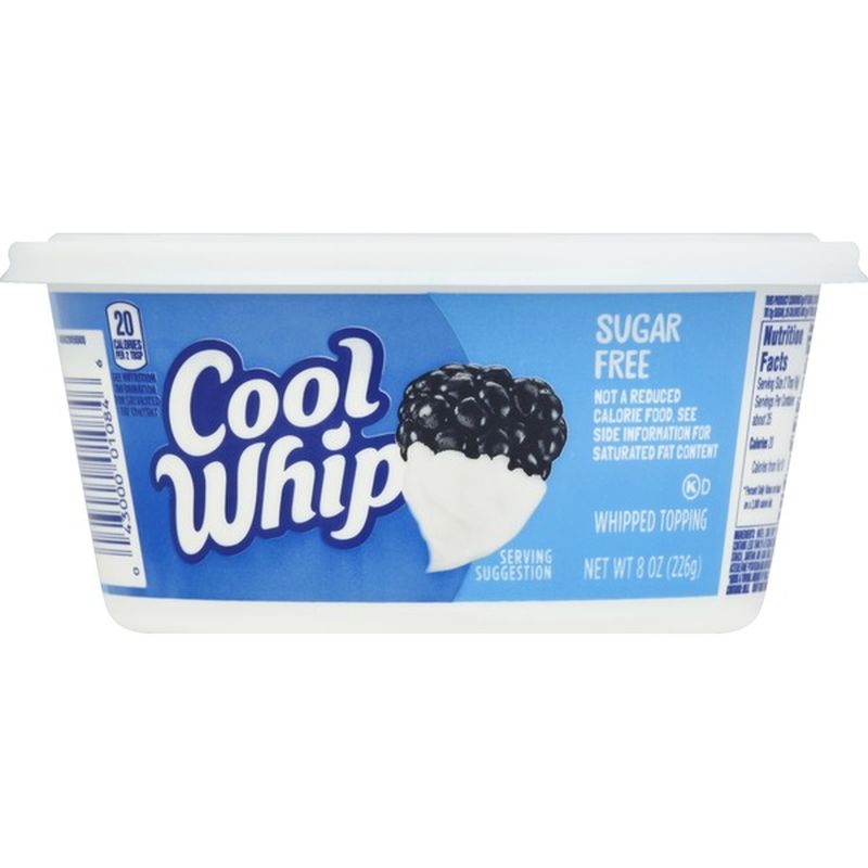 Cool Whip Sugar Free Kraft Sugar Free 8 Oz Instacart