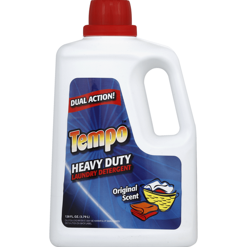 Tempo Laundry Detergent, Heavy Duty, Original Scent (128 oz) Instacart