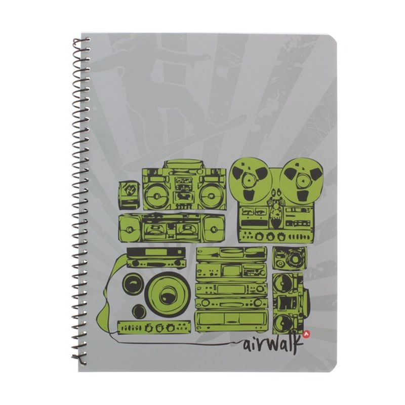 Top Flight Air Tricks 1 Subject Notebook 80 Sheets