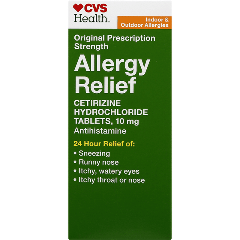 CVS Health Allergy Relief, Original Prescription Strength, 10 mg