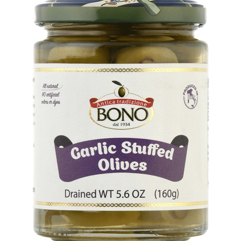 Bono Olives, Garlic Stuffed (5.6 oz) Instacart