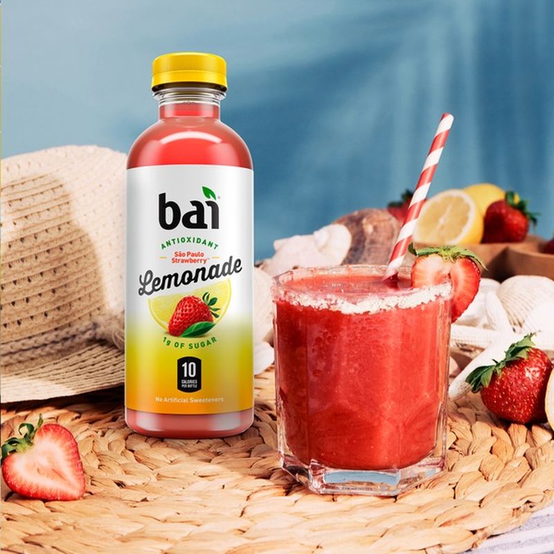 Bai Antioxidant Infusion Sao Paulo Strawberry Lemonade (18 fl oz