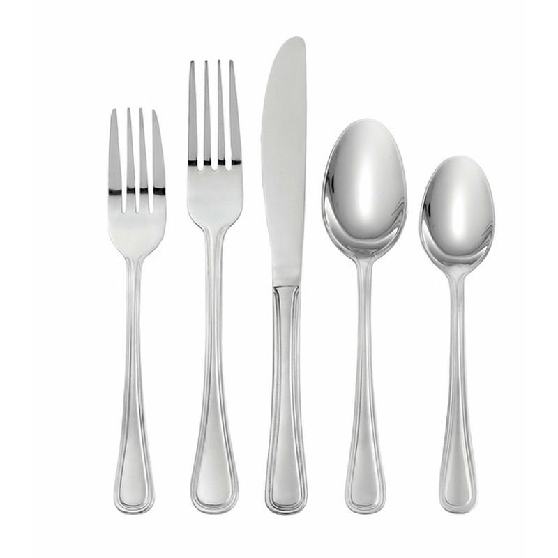 Oneida Hollis Flatware 74 Piece Set