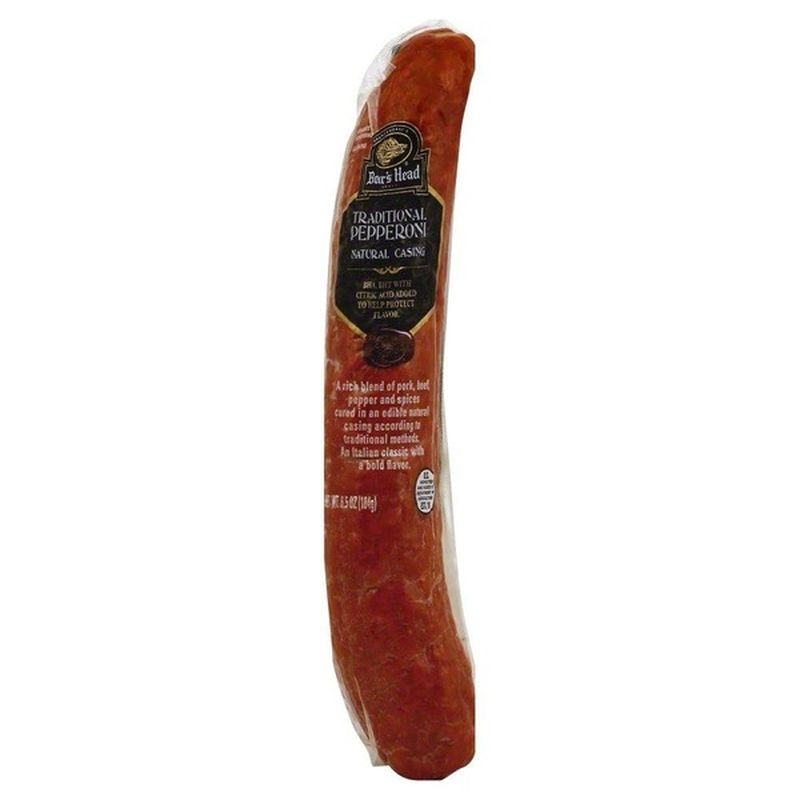 Boar's Head Natural Casing Traditional Pepperoni (6.5 oz) from Fry's