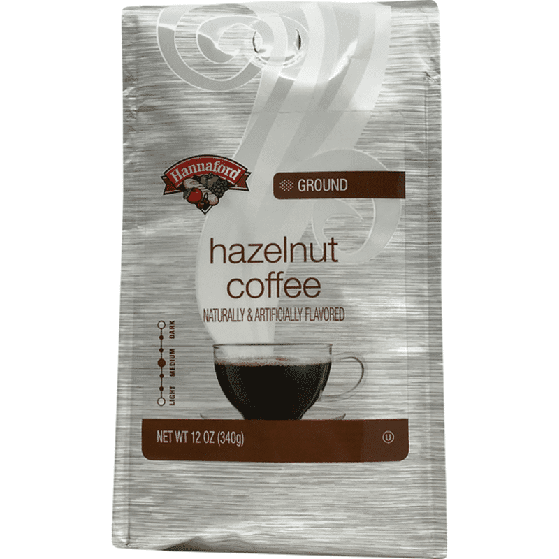 Hannaford Hazelnut Creme Bagged Coffee (12 oz) Instacart