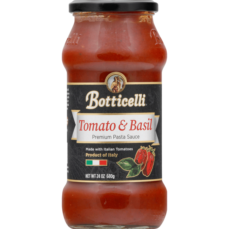Botticelli Pasta Sauce, Premium, Tomato &amp; Basil (24 oz) - Instacart