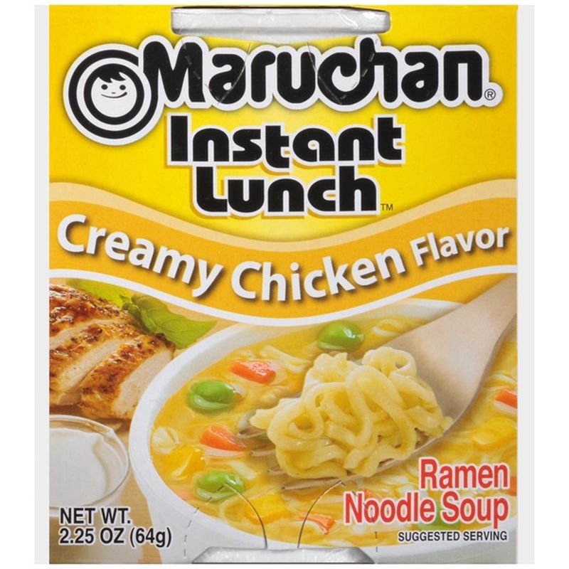 Maruchan Instant Lunch Creamy Chicken Flavor Ramen Noodles (2.25 Oz ...