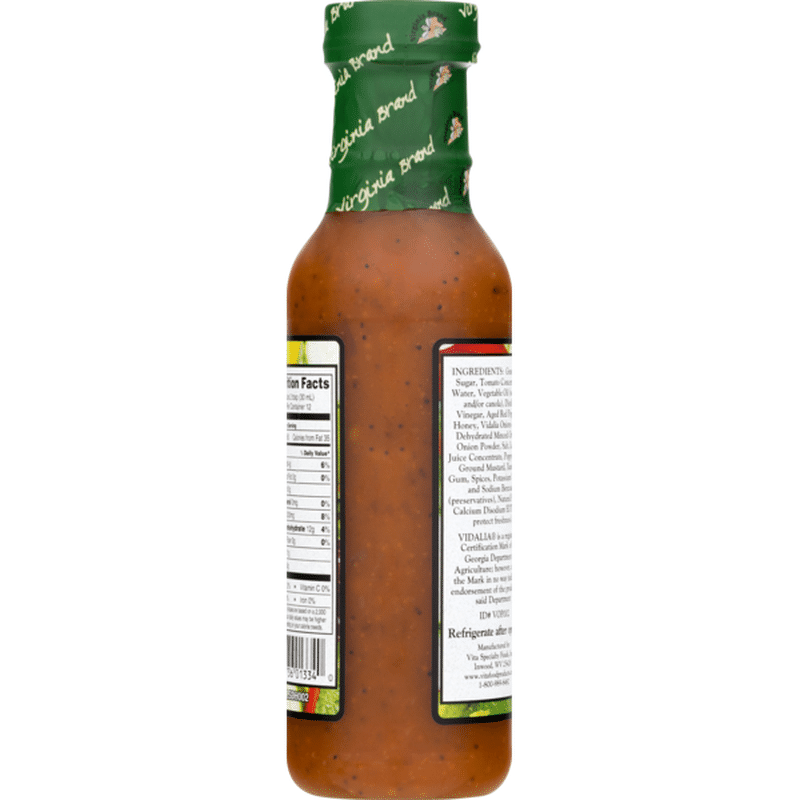 Virginia Brand Dressing Vidalia Onion Honey French Royale (12 fl oz