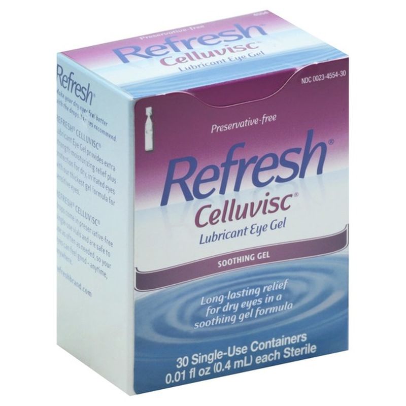 Refresh Celluvisc Lubricant Eye Gel (0.01 fl oz) Instacart