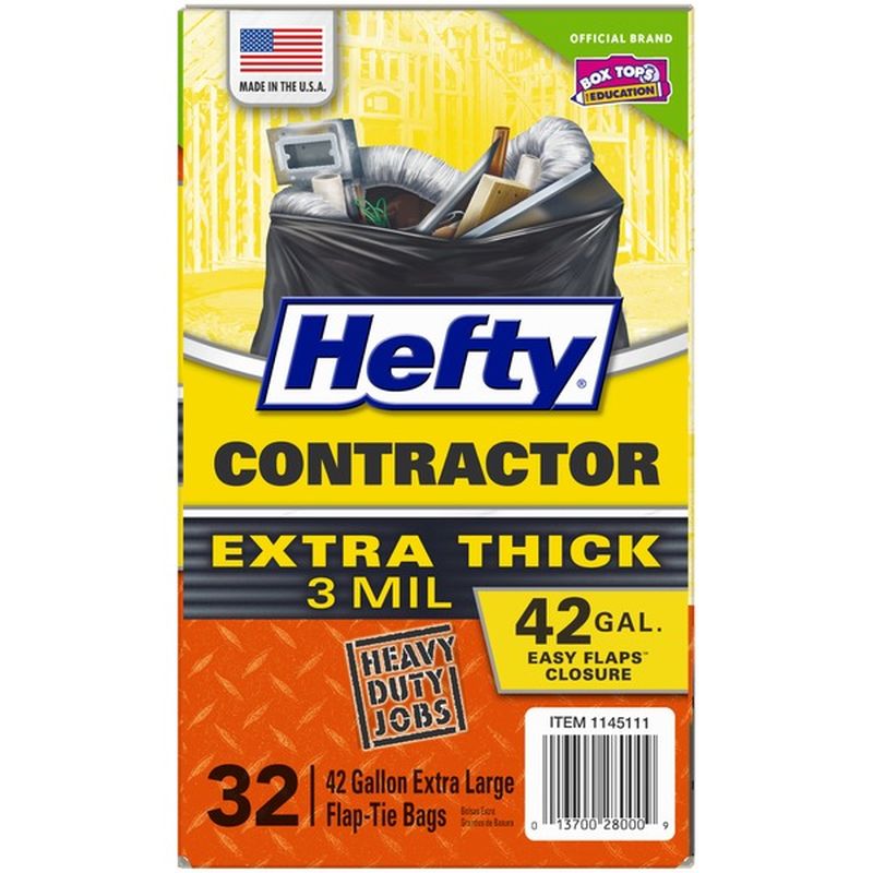 Hefty Contractor Heavy Duty Clean Up Bags (32 ct) from Costco - Instacart