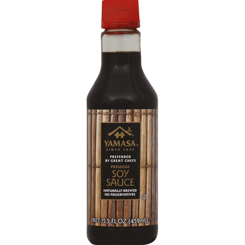 Yamasa Soy Sauce, Premium (15.5 oz) Instacart