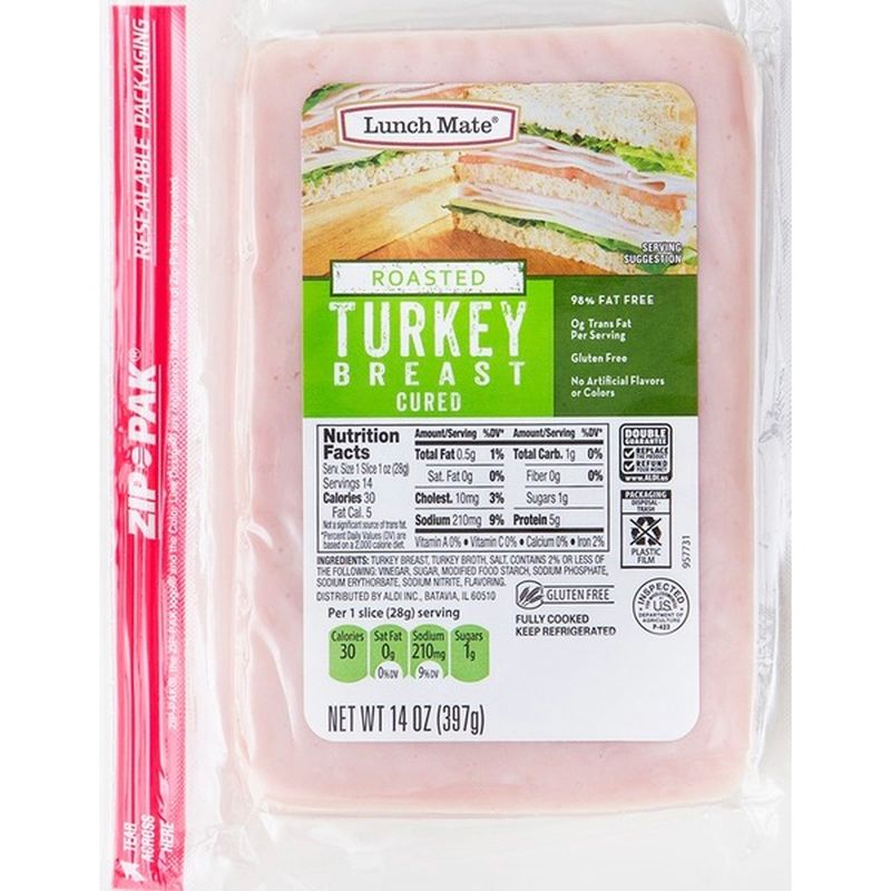 Lunch Mate Roasted Turkey Breast 14 Oz From Aldi Instacart