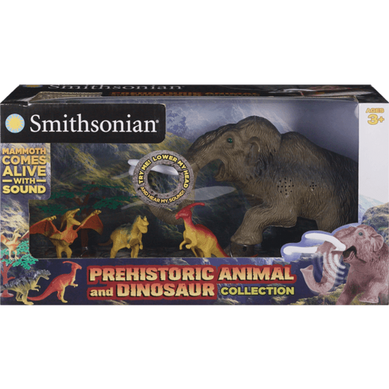 Smithsonian Wooly Mammoth Prehistoric 5-Piece Set