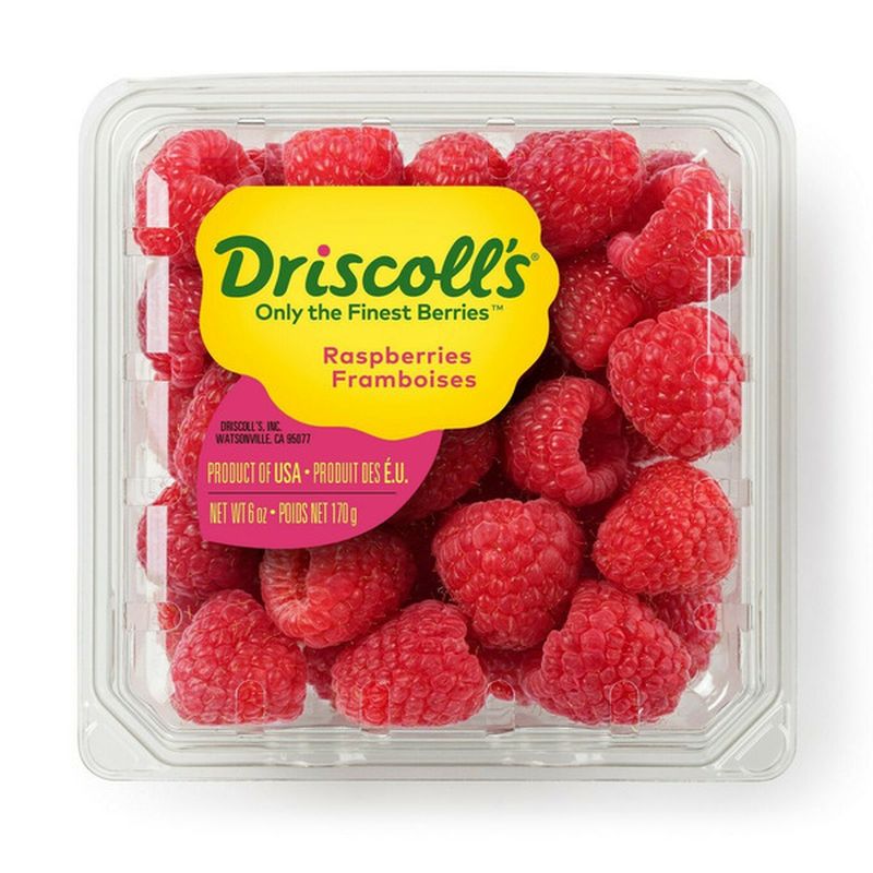 Driscoll's Raspberries (6 oz) Instacart