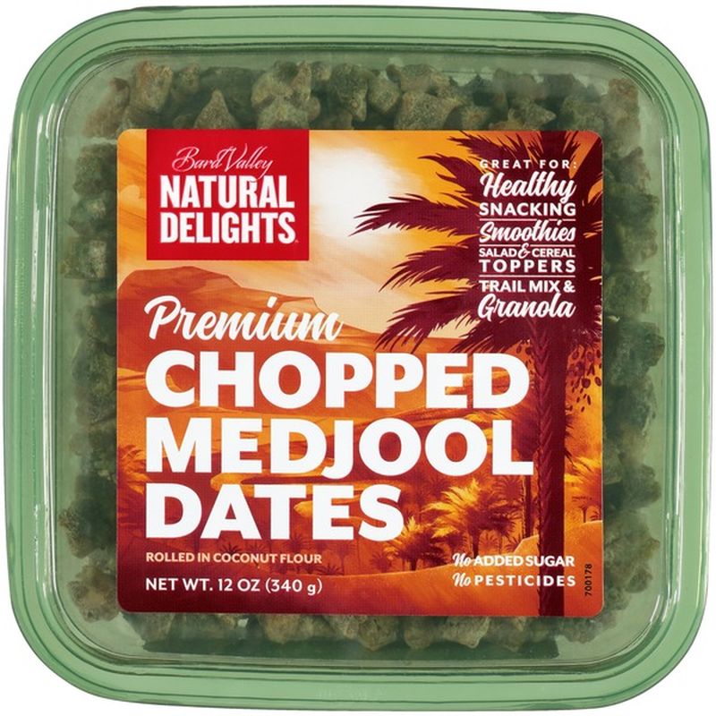 Natural Delights Premium Chopped Medjool Dates (12 oz) Delivery or Pickup Near Me Instacart