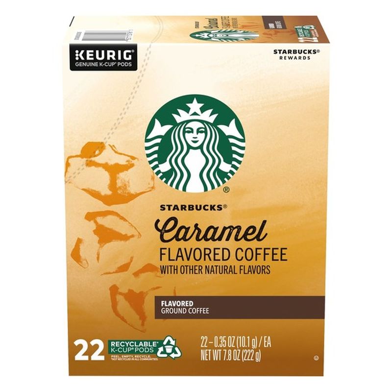 starbucks caramel flavored k cups