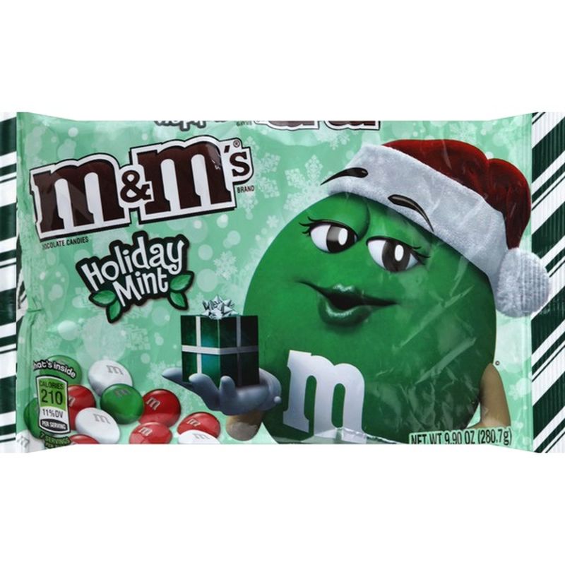 M M S Chocolate Candies Holiday Mint 9 9 Oz Instacart