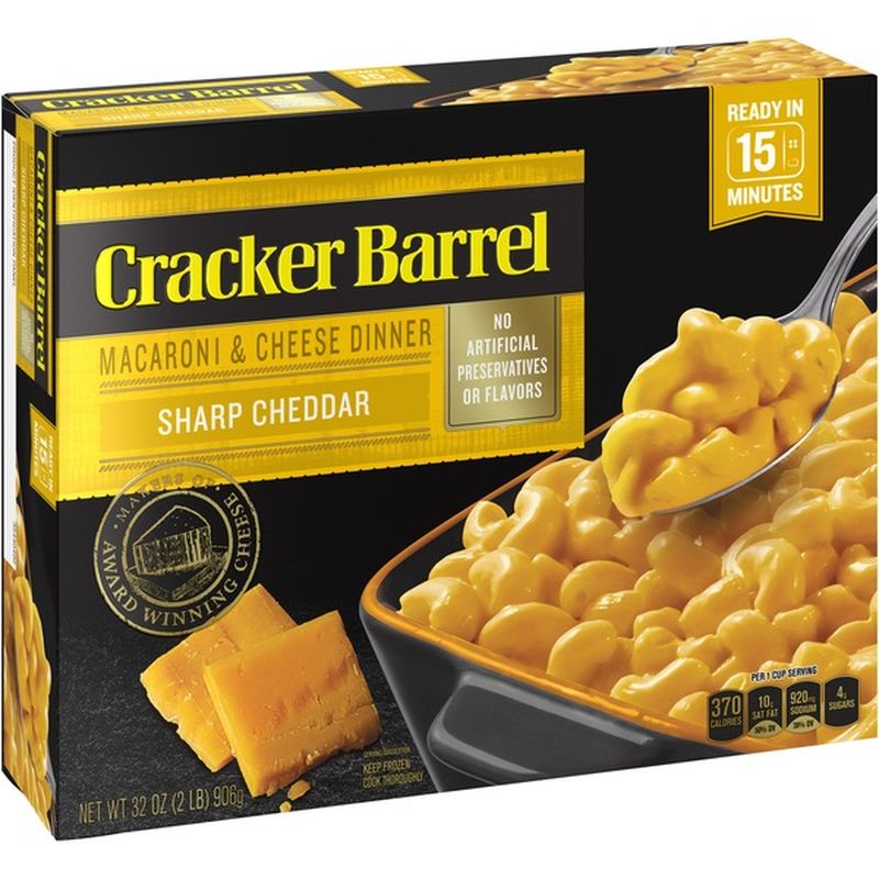 Cracker Barrel Sharp Cheddar Macaroni and Cheese Dinner (906 g) from