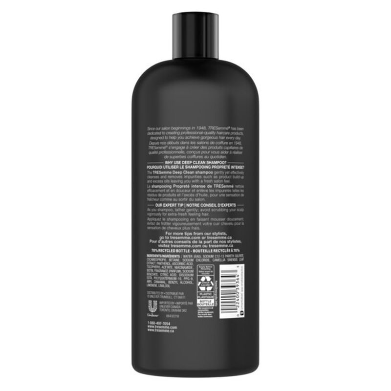 Tresemme Cleansing Shampoo Clean Replenish 28 Oz Instacart