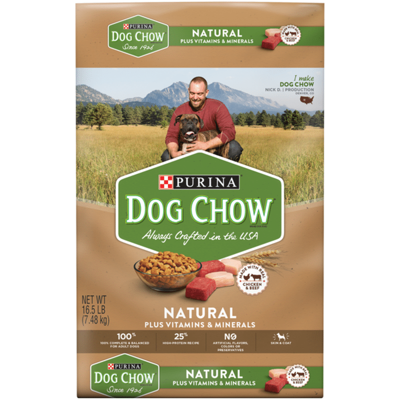 purina dog chow natural