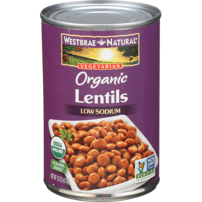 Westbrae Natural Lentils, Organic (15 oz) Instacart