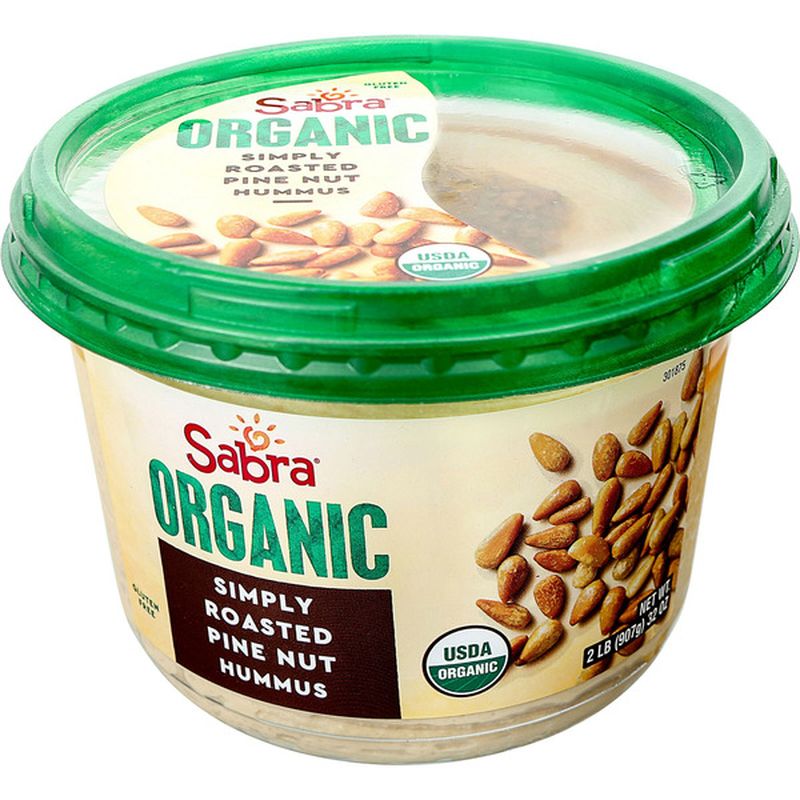 Sabra Organic Simply Roasted Pine Nut Hummus