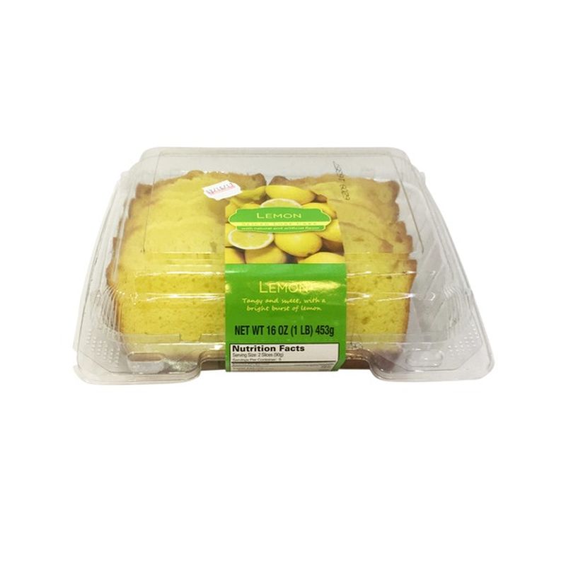 Csm Bakery Sliced Loaf Cake, Lemon (16 Oz) - Instacart