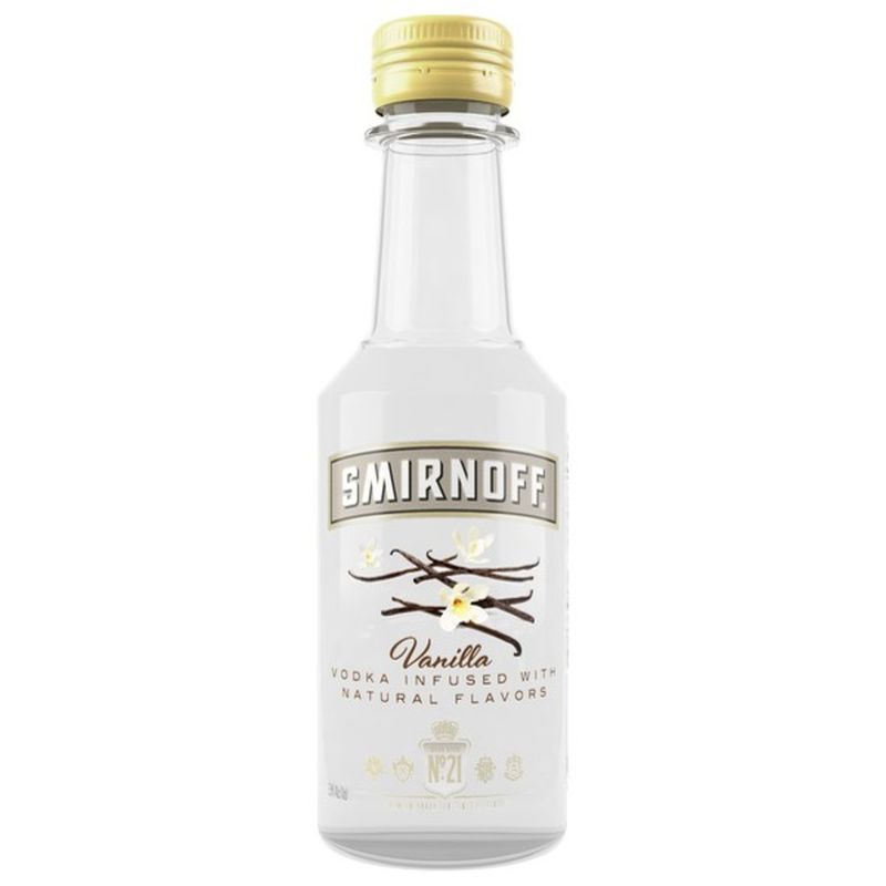 Smirnoff Vanilla 70 Proof (Vodka Infused With Natural Flavors) Bottle