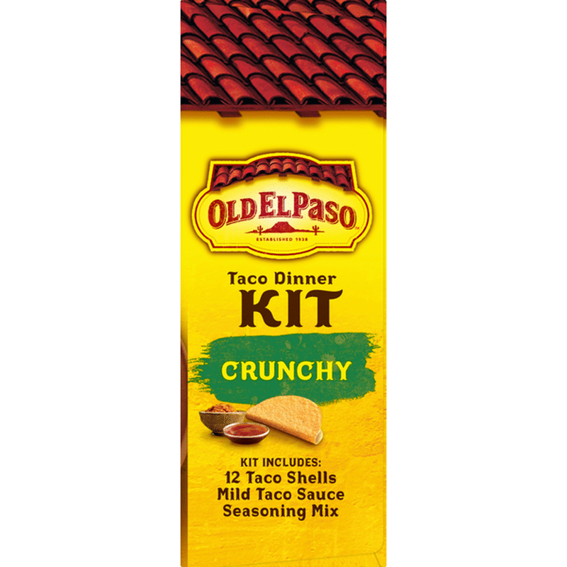 Old El Paso Taco Dinner Kit, Crunchy (1 each) from Walmart Instacart