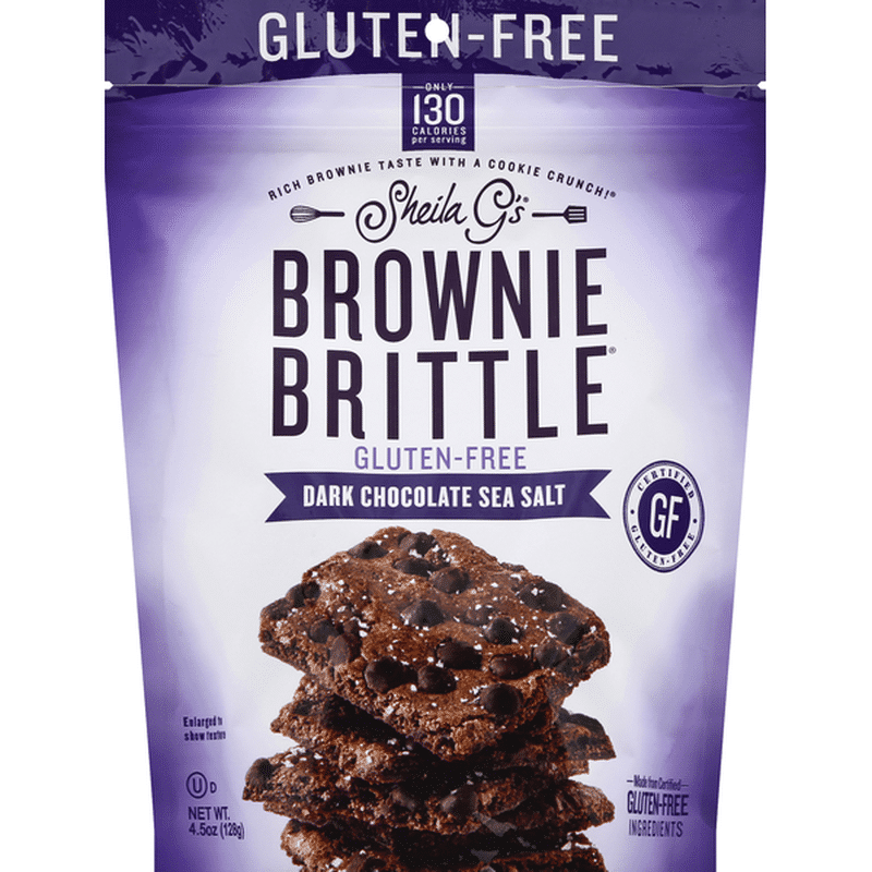 Sheila G's Brownie Brittle Brownie Brittle, Gluten Free, Dark Chocolate ...