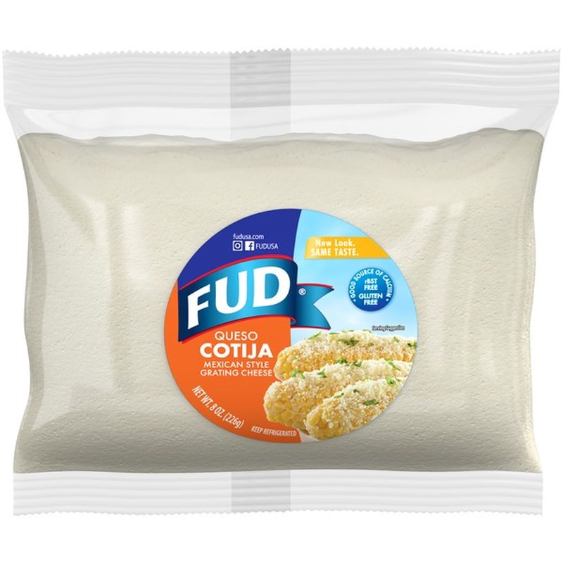 Fud Queso Cotija Mexican Style Grating Cheese (8 Oz) From Food King ...