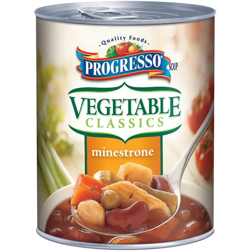 Progresso Vegetable Classics Minestrone Soup (19 oz) - Instacart