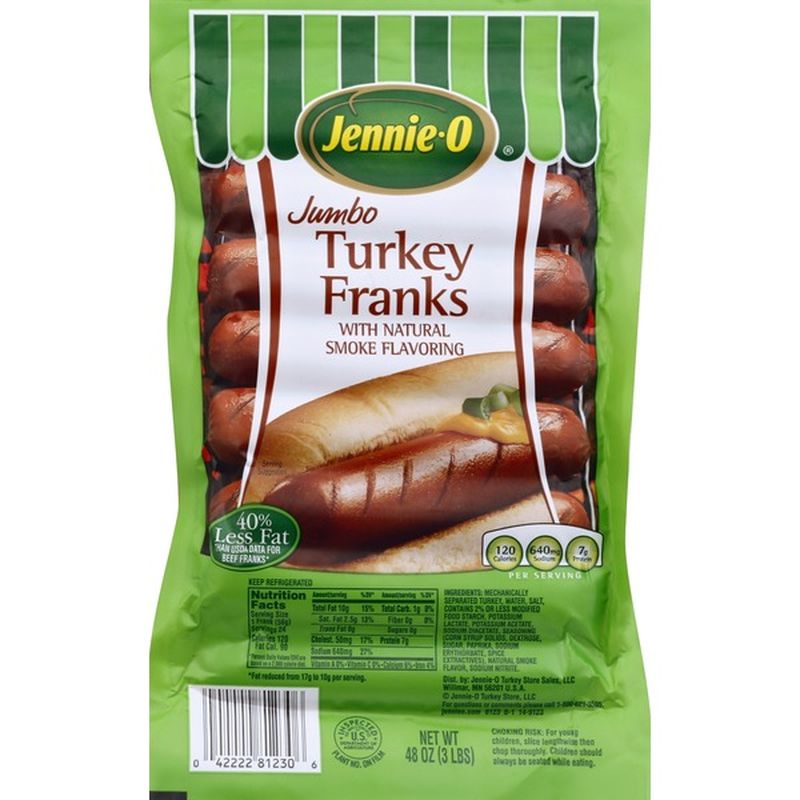 JennieO Jumbo Turkey Franks (48 oz) Instacart