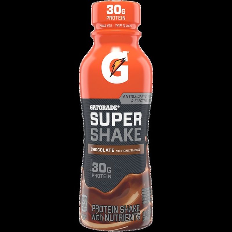 Gatorade Chocolate Protein Shake With Nutrients (11.16 fl oz) Instacart