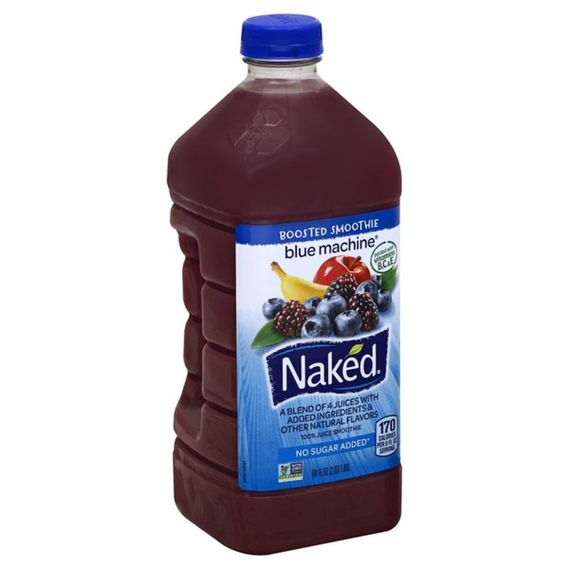 Naked Boosted Blue Machine Juice Smoothie (64 fl oz 