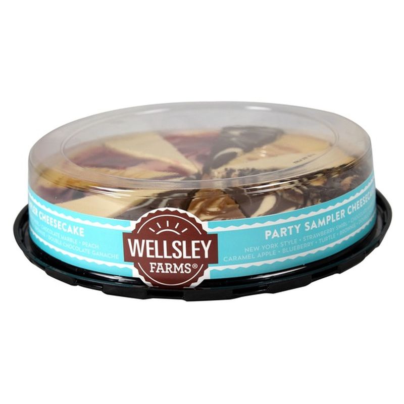 Wellsley Farms Party Sampler 54 Z Cheesecake (each) from BJ's Wholesale