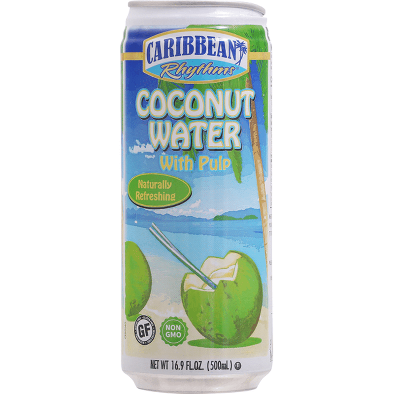 Caribbean Rhythms Coconut Water with Pulp (16.9 fl oz) Delivery or
