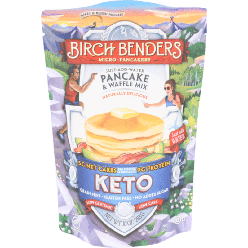 Birch Benders Pancake & Waffle Mix, Keto (10 oz) from Sprouts Farmers Market Instacart