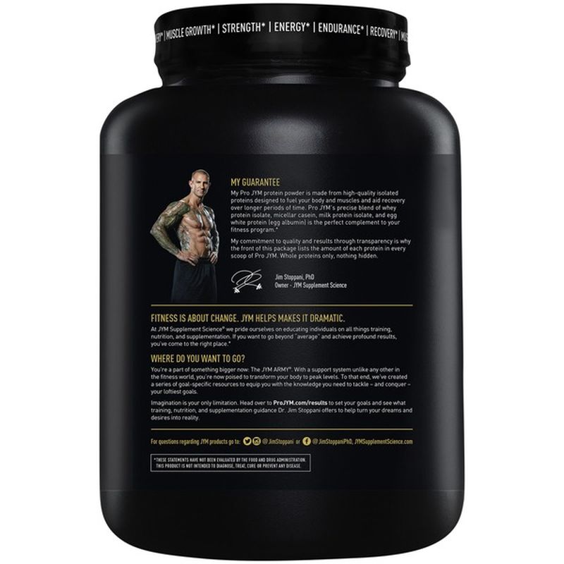 Jym Ultra Premium Protein Blend Protein 24g Whey Protein Isolate 75 G Micellar Casein 7 G