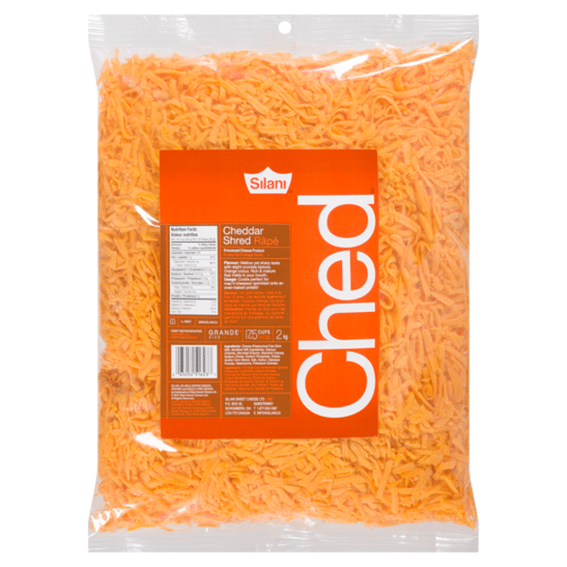 Silani Shredded Cheddar Cheese
