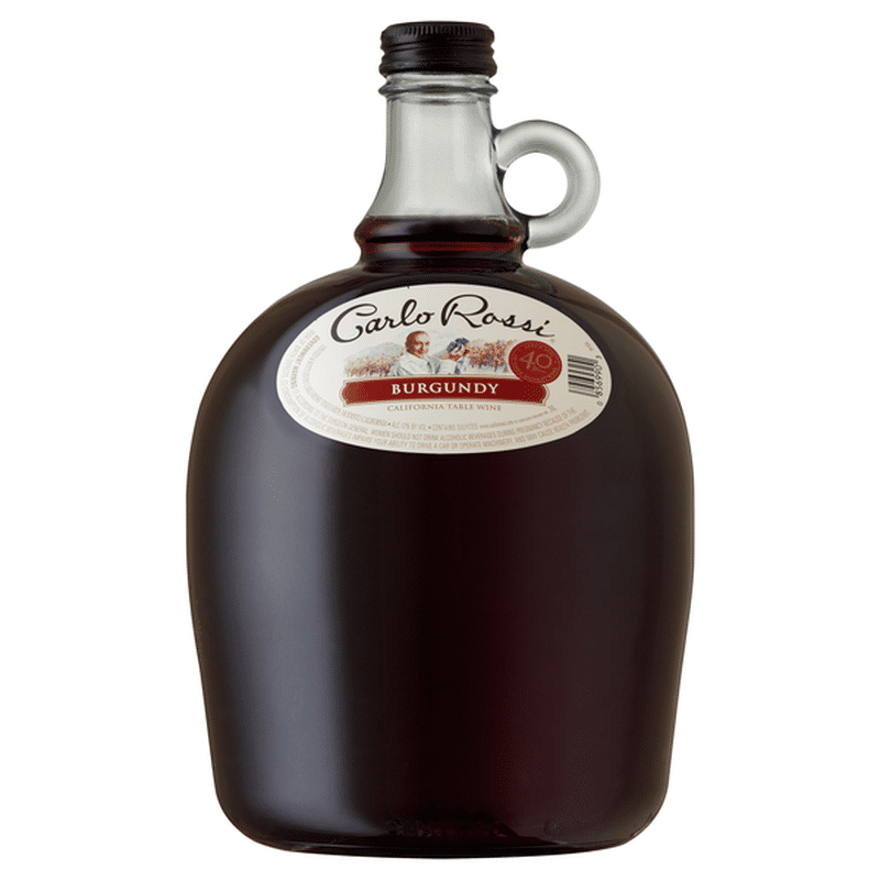 Carlo Rossi Burgundy Red Wine (3 L) Instacart