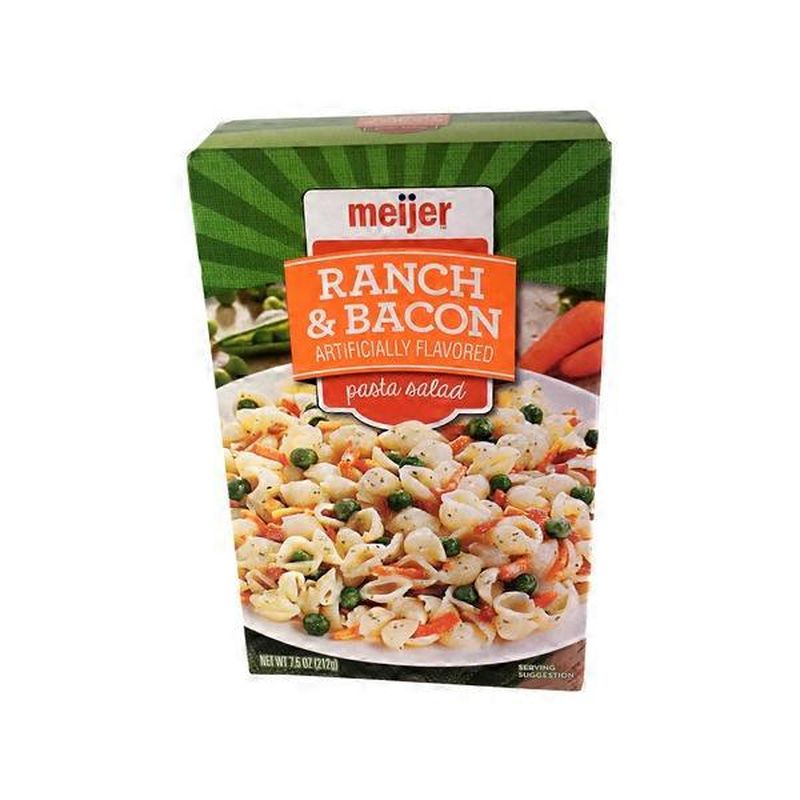 Meijer Ranch & Bacon Flavored Pasta Salad (7.5 oz) Instacart