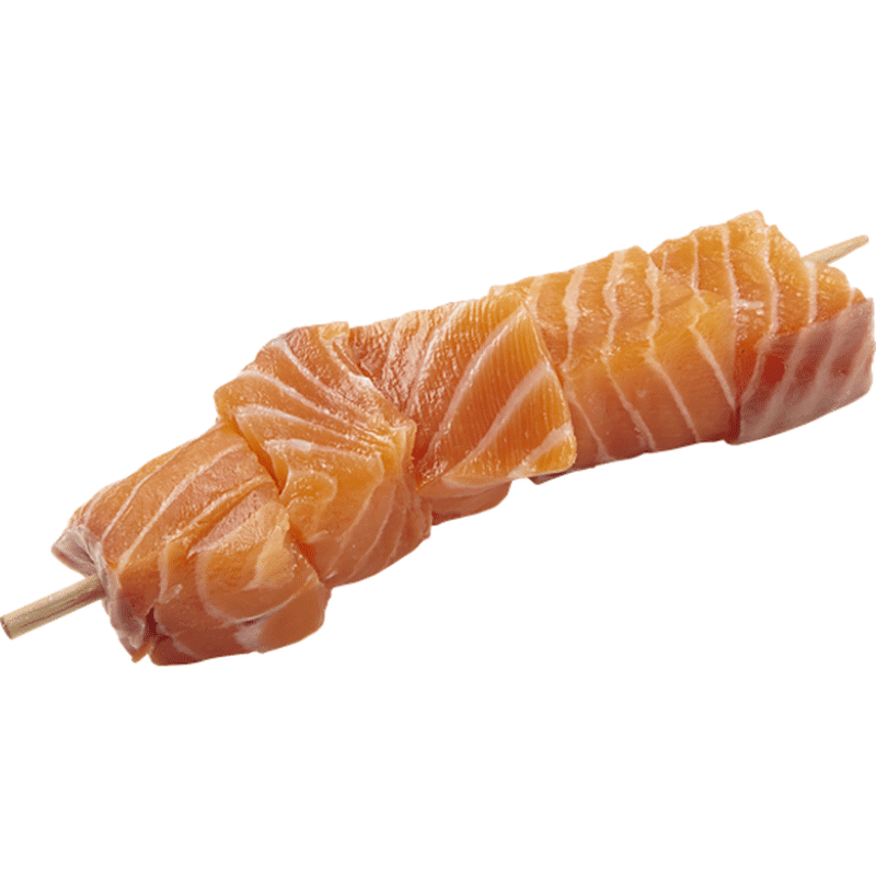 Fresh Atlantic Salmon Skewer