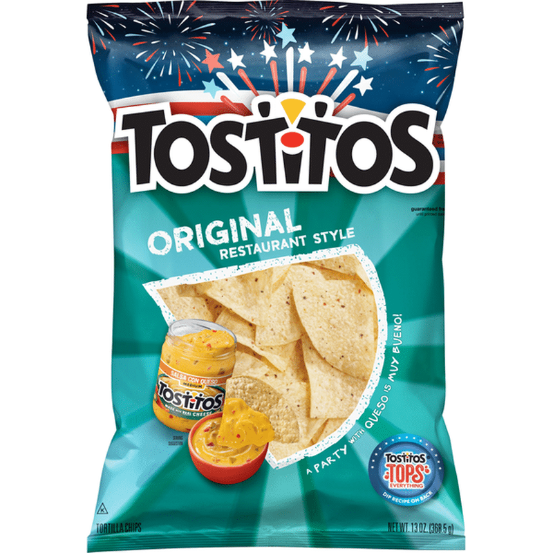 Tostitos Original Restaurant Style Tortilla Chips (13 oz) Instacart