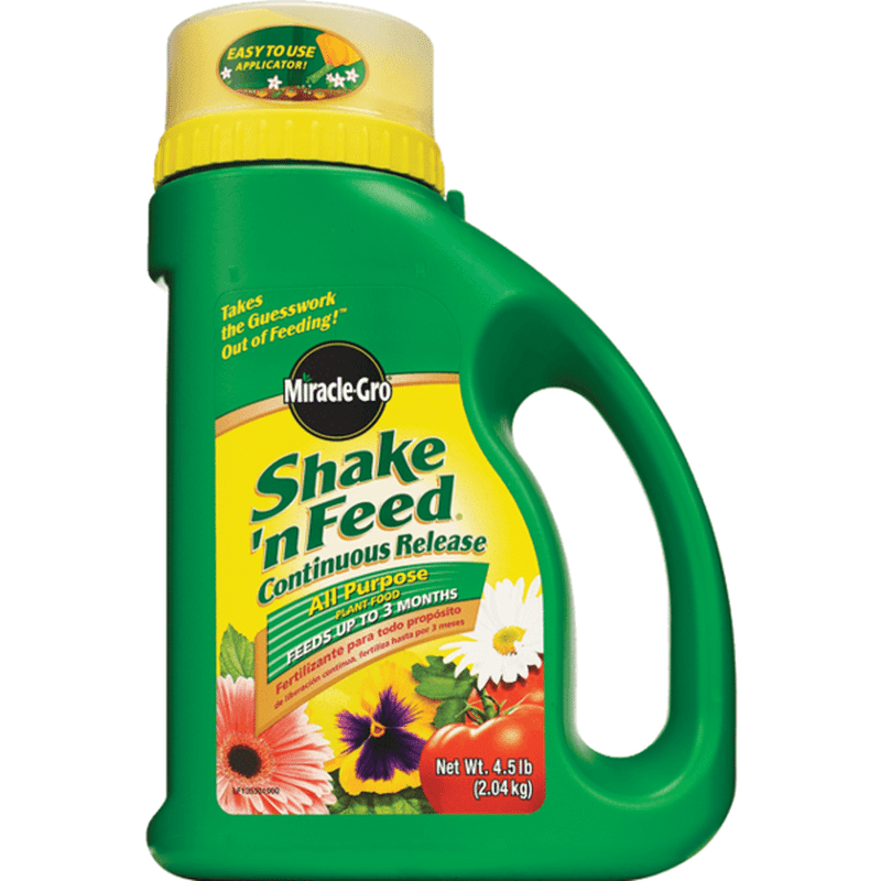 Miracle Gro Plant Food, All Purpose, Continuous Release (4.5 lb) from