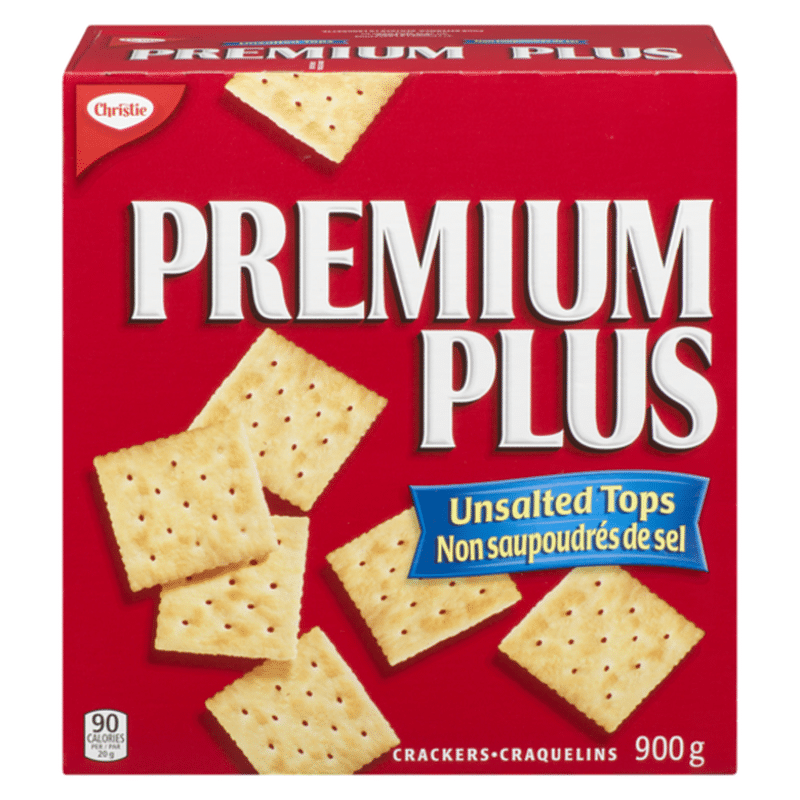 Christie Premium Plus Unsalted Tops Soda Crackers (900 g) Instacart